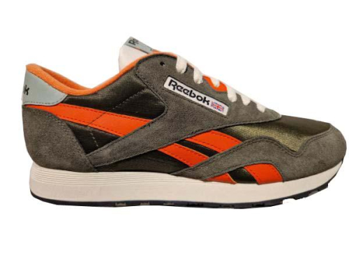 Reebok Sneaker CLASSIC Combi Oranje 100209551 in de kleur groen