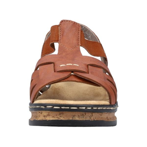 Rieker Sandaal 62918-22 in de kleur cognac