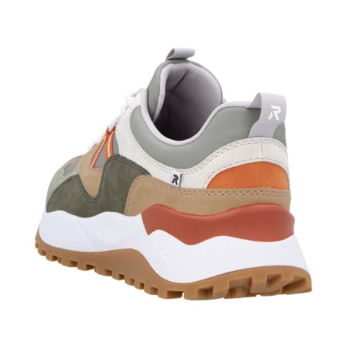 Rieker Sneaker G U1301-52 in de kleur groen
