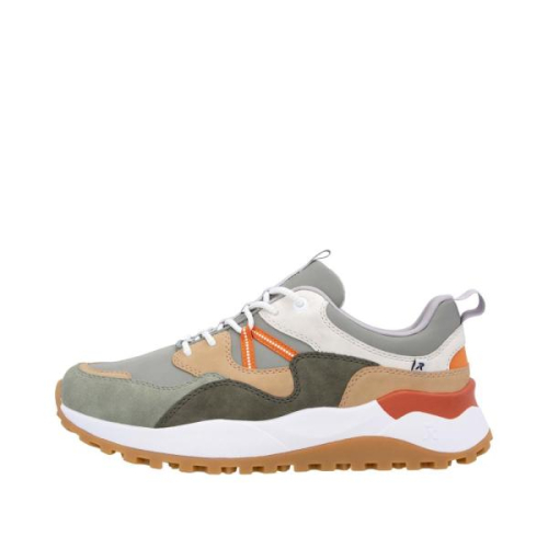 Rieker Sneaker G U1301-52 in de kleur groen