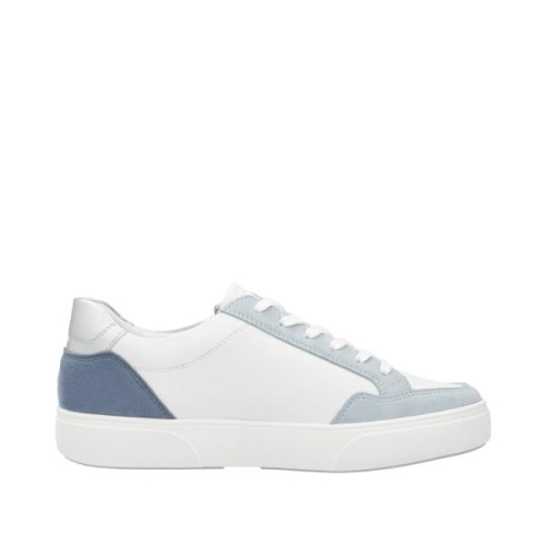 Remonte Sneaker G Combi Blauw D2J01-80 in de kleur wit
