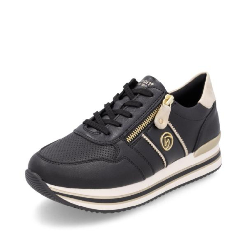 Remonte Sneaker G D1327-03 in de kleur zwart
