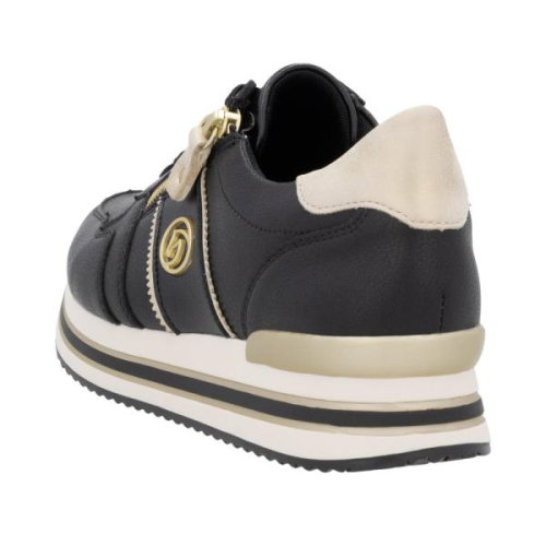 Remonte Sneaker G D1327-03 in de kleur zwart