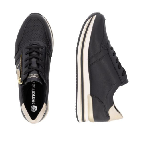 Remonte Sneaker G D1327-03 in de kleur zwart