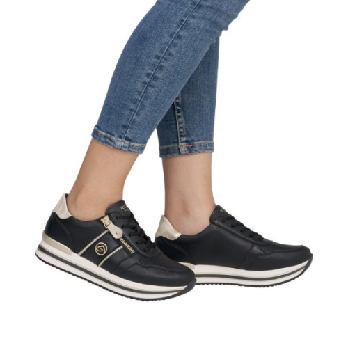 Remonte Sneaker G D1327-03 in de kleur zwart