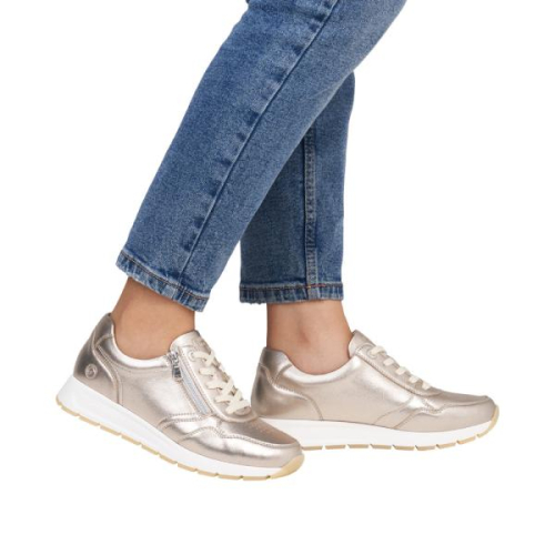 Remonte Sneaker G D2G01-90 in de kleur goud