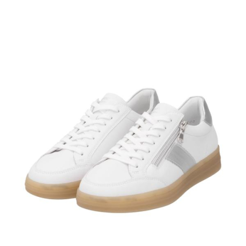 Remonte Sneaker G Combi Zilver D2C02-80 in de kleur wit