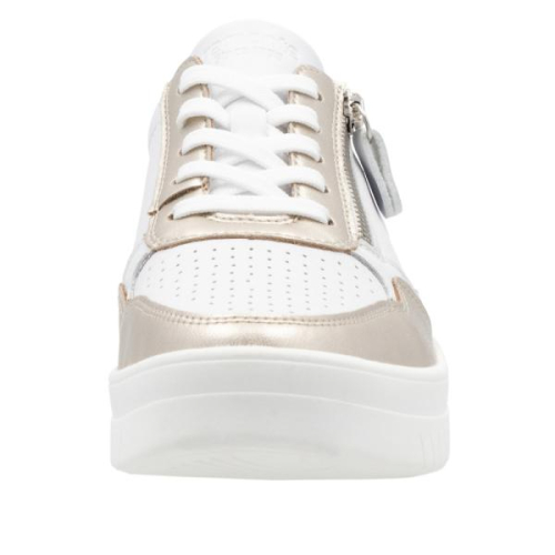 Remonte Sneaker Combi Goud D0J05-81 in de kleur wit