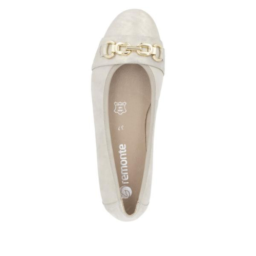 Remonte Ballerina D0K10-90 in de kleur goud