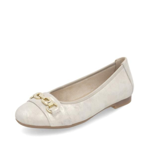 Remonte Ballerina D0K10-90 in de kleur goud
