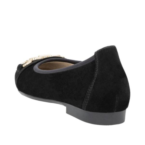Remonte Ballerina D0K10-02 in de kleur zwart