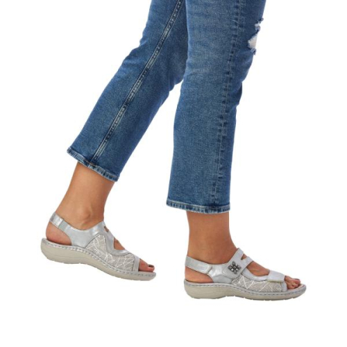 Remonte Sandaal D7647-40 in de kleur grijs