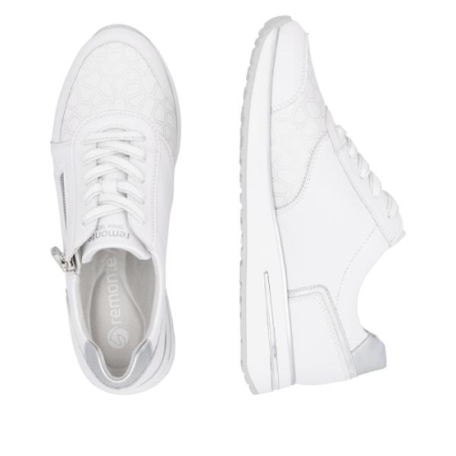 Remonte Sneaker D1G10-80 in de kleur wit