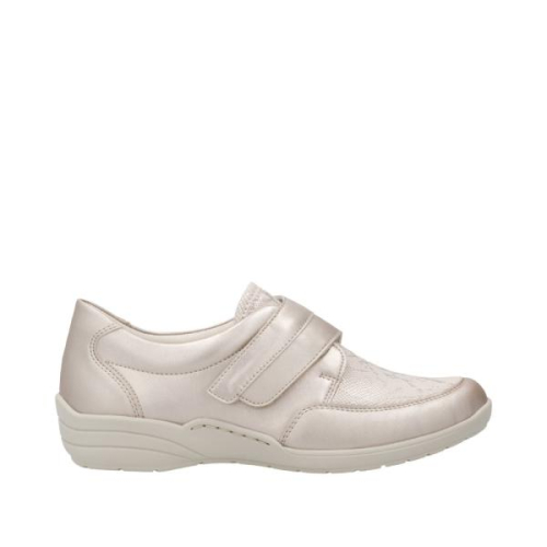 Remonte Klittenbandschoen H R7600-92 H in de kleur champagne