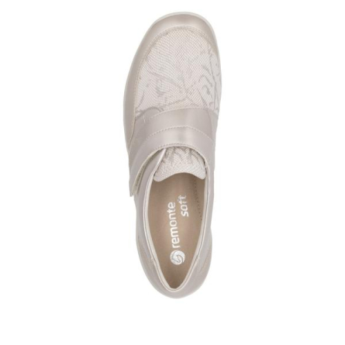 Remonte Klittenbandschoen H R7600-92 H in de kleur champagne