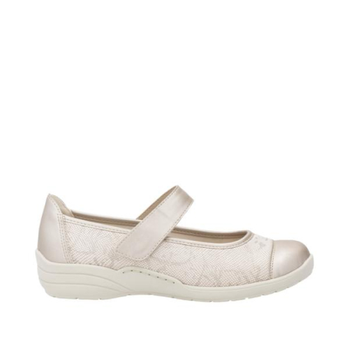 Remonte Bandschoen H R7627-81 H in de kleur champagne
