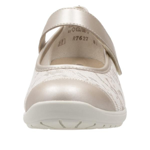Remonte Bandschoen H R7627-81 H in de kleur champagne