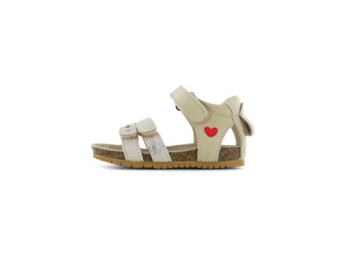 Shoesme Sandaal Bio BI25S003-D in de kleur taupe