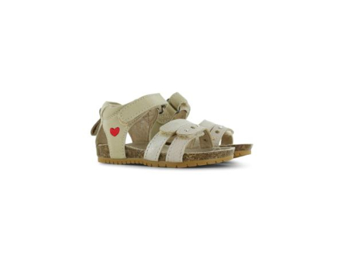 Shoesme Sandaal Bio BI25S003-D in de kleur taupe