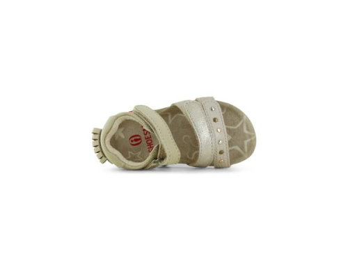 Shoesme Sandaal Bio BI25S003-D in de kleur taupe