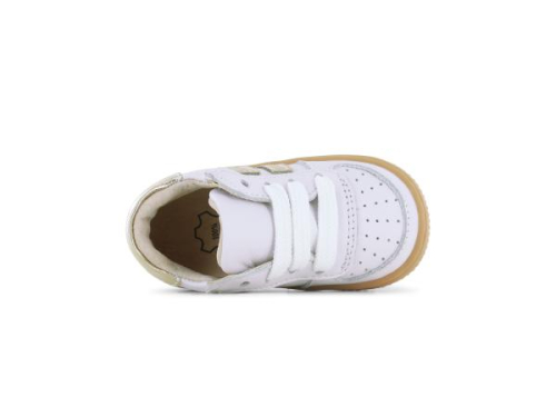 Shoesme Extreme Flex Combi Goud BN25S003-A in de kleur wit