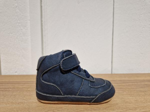 Shoesme leren lopen BP25S010-A in de kleur blauw