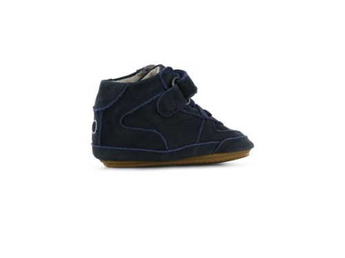 Shoesme leren lopen BP25S010-A in de kleur blauw