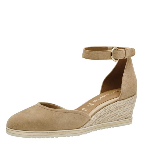 Tamaris Espadrilles 1-22309-42 435 in de kleur taupe