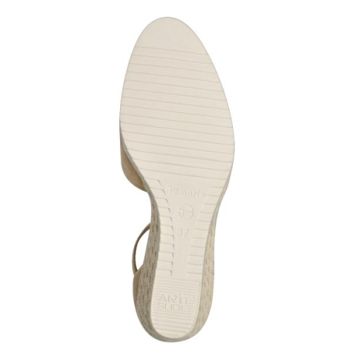 Tamaris Espadrilles 1-22309-42 435 in de kleur taupe