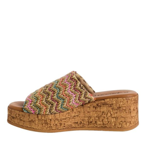 Tamaris Slipper 1-27205-44 902 in de kleur multi colour