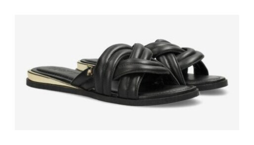 Mexx Slipper NATALYA MICY1600241W-01 1111 in de kleur zwart