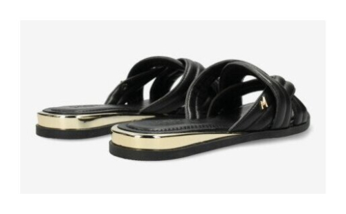 Mexx Slipper NATALYA MICY1600241W-01 1111 in de kleur zwart