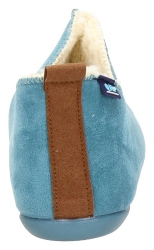 Q fit Home Shoes MADRID 3300.2 Turquoise in de kleur turquoise