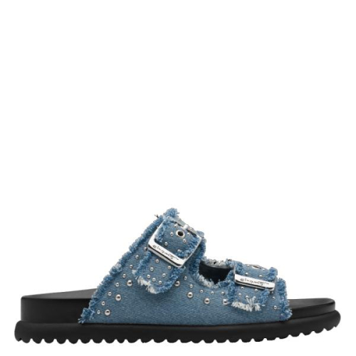 Tamaris Slipper 1-27420-44 802 in de kleur DENIM