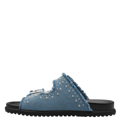 Tamaris Slipper 1-27420-44 802 in de kleur DENIM