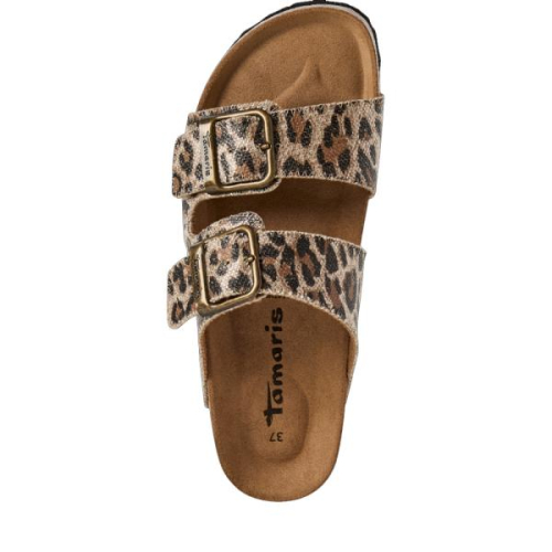 Tamaris Slipper 1-27534-44 360 in de kleur panter