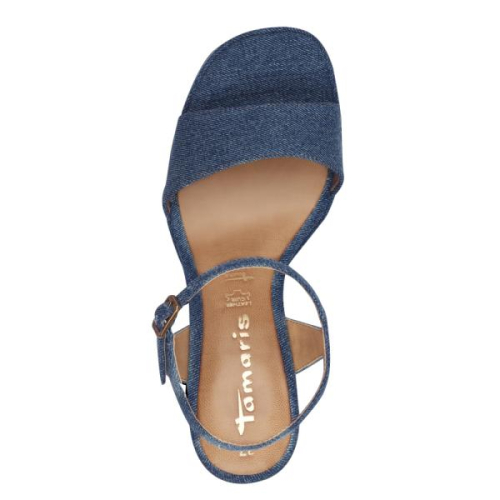 Tamaris Sandaal 1-28343-44 802 in de kleur DENIM