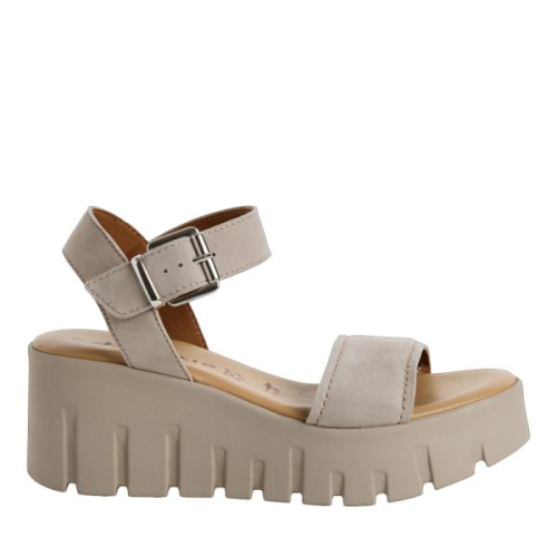 Tamaris Sandaal 1-1-28712-42 378 in de kleur taupe