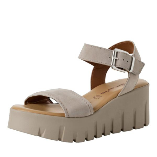 Tamaris Sandaal 1-1-28712-42 378 in de kleur taupe