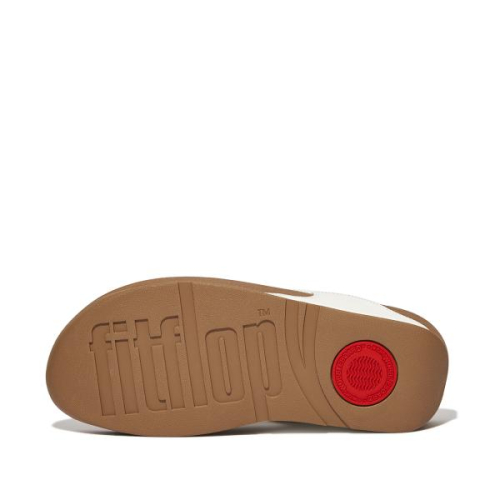 FitFlop TM Lulu Leather ToePost I88 024 in de kleur wit