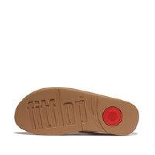 FitFlop TM Fino Crystal Chain Toe Post HX2/194 in de kleur wit