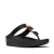 FitFlop TM Fino Multi Stone Leather Toe Post IU9/090 in de kleur zwart