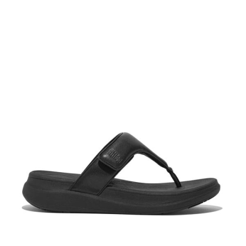 FitFlop TM F Mode Go Adjustable Flatform Toe Post IW1/090 in de kleur zwart