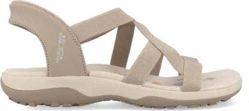 Skechers Sandaal 163460 TPE Reggae Slim Stretch Flex in de kleur taupe
