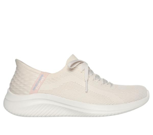 Skechers Sneaker 149710 NAT ULTRA FLEX 3.0 BRILLIANT PATH in de kleur Naturel