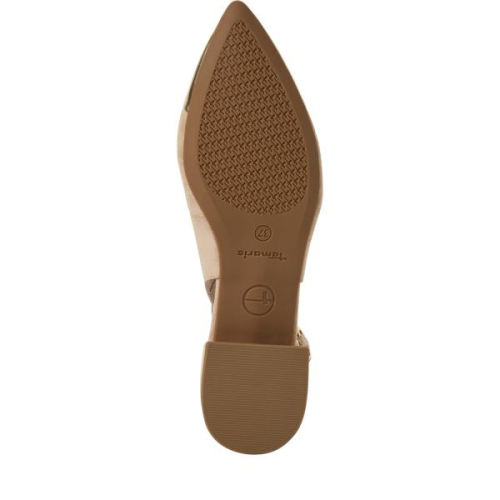 Tamaris Slingback 1-29400-44 402 in de kleur beige