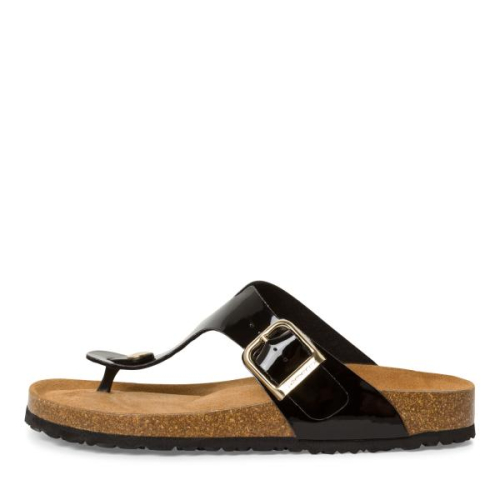 Tamaris Slipper 1-27522-42 0A8 in de kleur zwart
