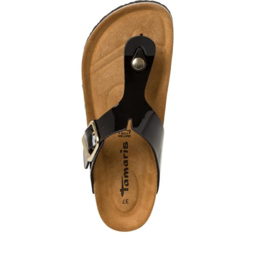 Tamaris Slipper 1-27522-42 0A8 in de kleur zwart