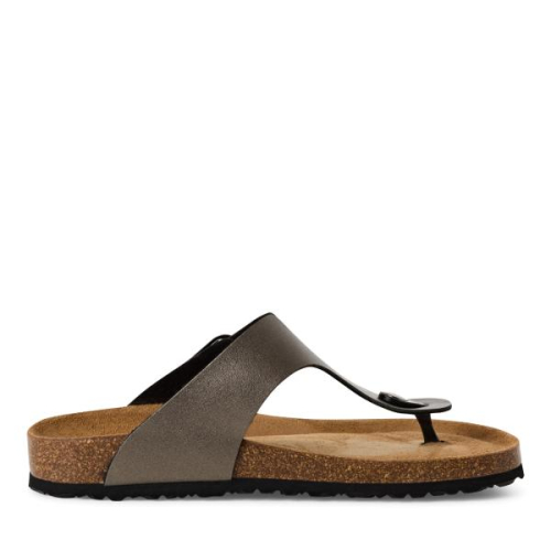 Tamaris Slipper 1-27522-42 214 in de kleur antraciet