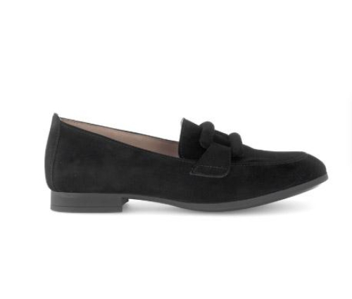 Gabor Loafers 75.273.17 in de kleur zwart